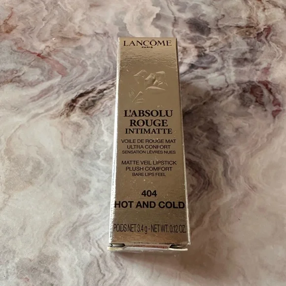 Lancôme Hot & Cold 404 Matte Lavender Lipstick NIB - Picture 3 of 6